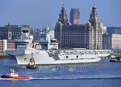 Tàu sân bay HMS Prince of Wales gặp sự cố trên biển