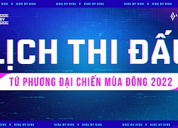 Lịch thi đấu Tứ Phương Đại Chiến Mùa Đông 2022 mới nhất