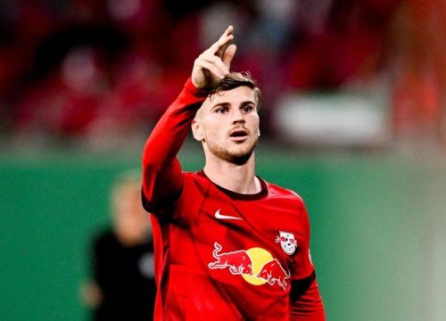 Werner lập hat-trick giúp Leipzig thắng 8-0