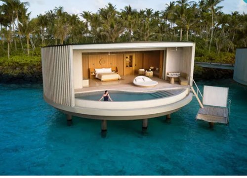 10 resort trên mặt nước đáng tiền ở Maldives