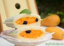 Chào ngày mới oi nóng bằng bánh sandwich xoài