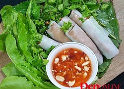 Đổi bữa cuối tuần với phở cuốn chay