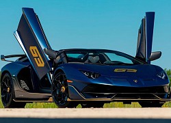 Hàng hiếm Lamborghini Aventador SVJ 63 Roadster được bán đấu giá