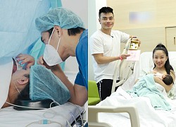 Kỉ niệm đặc biệt của bà xã Lê Dương Bảo Lâm sau 3 lần sinh con