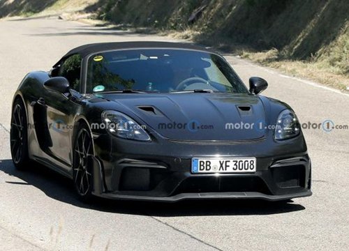 Porsche 718 Boxster Spyder RS lộ diện, dùng chung động cơ với 911 GT3