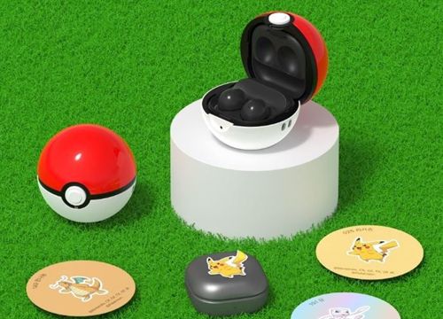 Samsung Galaxy Buds 2 Pokemon Edition ra mắt: vỏ case Pokéball, giá 106 USD