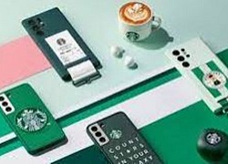 Samsung và Starbucks hợp tác ra mắt hộp đựng Galaxy Buds như ly latte