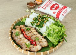 Thịt heo nướng mỡ hẹ