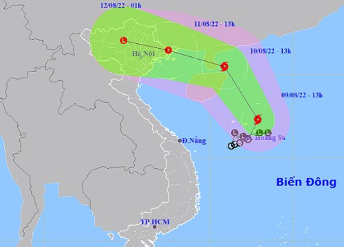 Áp thấp nhiệt đới mạnh lên thành bão số 2, biển động mạnh