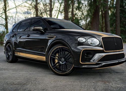 Bentley Bentayga mạnh 810 mã lực với gói độ của Manhart