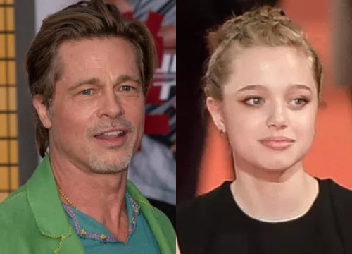 Brad Pitt rớm nước mắt khi thấy con gái biểu diễn