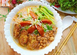 Cách làm món bún riêu hến thơm ngon, hấp dẫn cho bữa sáng ngon miệng