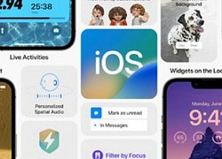 iOS 16 hé lộ iPhone 14 sẽ có màn hình chờ