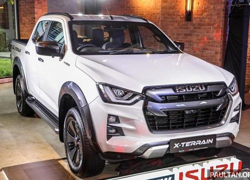 Isuzu D-Max X-Terrain từ 771 triệu đồng tại Malaysia, "xịn" hơn xe Việt Nam