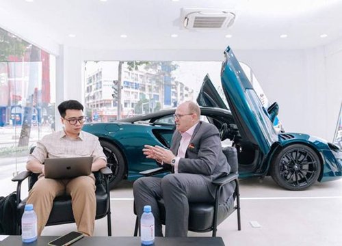 Sếp McLaren: 'Việt Nam là thị trường tiềm năng với nhiều người trẻ, đam mê xe và am hiểu công nghệ'