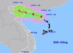 Bão số 2 Mulan mạnh thêm, miền Bắc mưa to từ chiều tối nay (10/8)