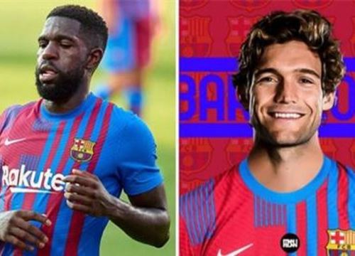 Barca đạt thỏa thuận chia tay Umtiti và đón Marcos Alonso