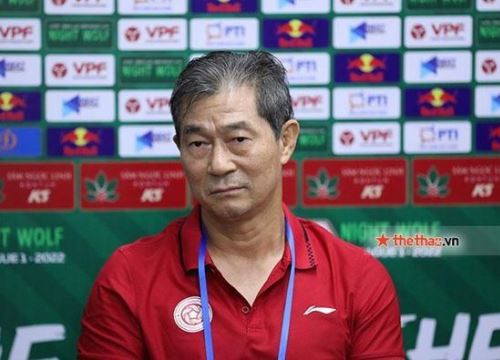 HLV Bae Ji-won nói gì khi Viettel bị loại ở AFC Cup?