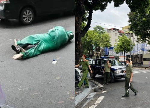 Thông tin ban đầu vụ người phụ nữ nghi bị hạ sát giữa đường ở phố Hàng Bài, Hà Nội