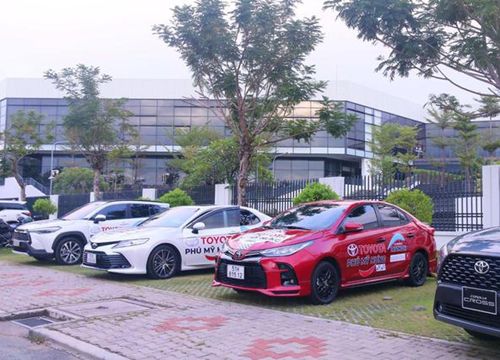 Toyota Phú Mỹ Hưng đồng hành tài trợ trong giải đấu có sự tham gia của nhiều tuyển thủ quốc gia