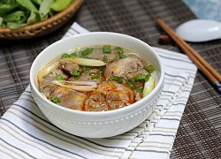 Bún chân giò đổi vị cuối tuần