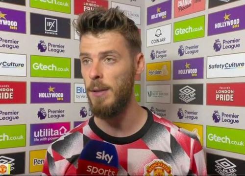 De Gea: 'Tôi đã khiến MU mất 3 điểm, đây là ngày khủng hoảng'