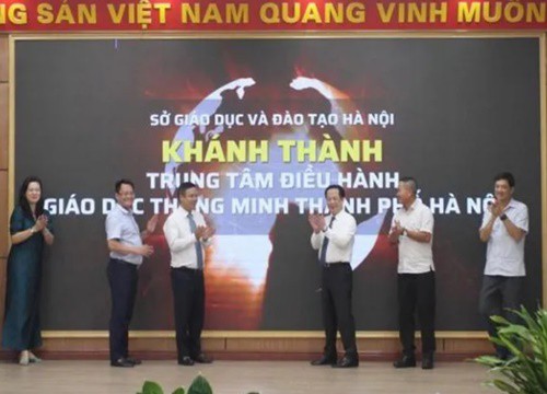 Địa phương đầu tiên quản lý trường học qua trung tâm điều hành giáo dục thông minh