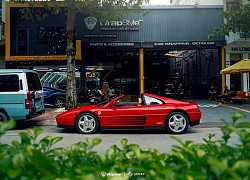 Ferrari 348 TS và F355 Berlinetta "cổ" tuyệt đẹp về Việt Nam