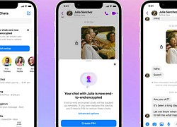 Meta mở rộng thử nghiệm mã hóa đầu cuối trên Messenger