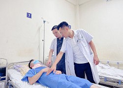 Nam thanh niên bị ngã vỡ chỗ ấy, chấn thương cột sống sau cuộc nhậu