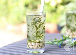 Nấu chè hạt sen rong biển vừa giải khát vừa detox cơ thể ngày nắng nóng