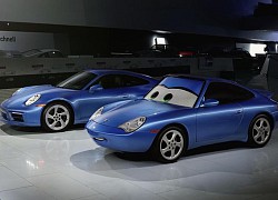 Porsche 911 Sally Special giống nhân vật phim hoạt hình