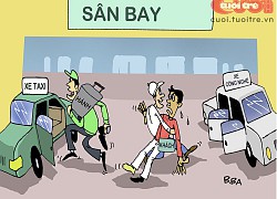 Sân bay bát nháo, hành khách mếu máo