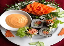 Thay khẩu vị mới với cách làm sushi chay ngon lạ miệng