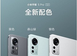 Xiaomi Pad 5 Pro 12.4 inch ra mắt: Snapdragon 870, pin 10,000mAh, sạc nhanh 67W, giá 9.7 triệu đồng