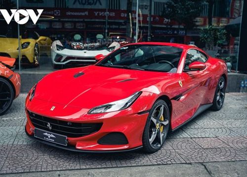 Cận cảnh Ferrari Portofino M hơn 15 tỷ đồng đầu tiên tại Việt Nam