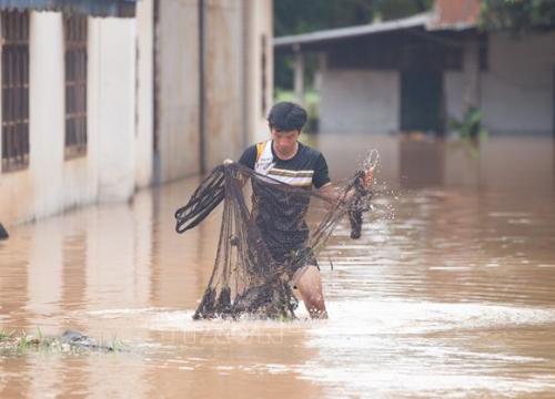 Lũ lụt ảnh hưởng tới hàng nghìn người ở miền Bắc nước Lào