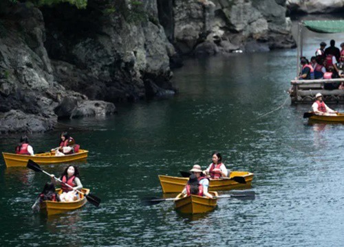 Leo núi, chèo thuyền kayak ở Jeju