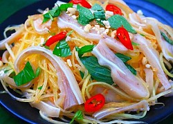 Ngày nóng, mâm cơm mà có món gỏi đu đủ thanh mát này, đảm bảo cả nhà thích mê!