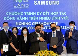 Novaland bắt tay Samsung phát triển đô thị thông minh