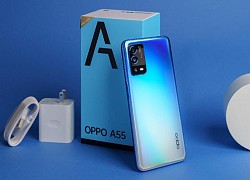 Oppo ra mắt smartphone A55 trang bị camera AI 50 MP