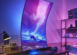 Samsung ra mắt Odyssey Ark: Màn hình gaming 55 inch 4K 165Hz cong, giá 3.500 USD