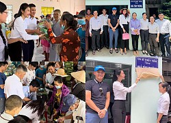 Thủy Tiên và Công Vinh giản dị, bỏ tiền túi đi làm thiện nguyện