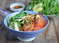 Bún cá rô rau cần ngon thanh tao