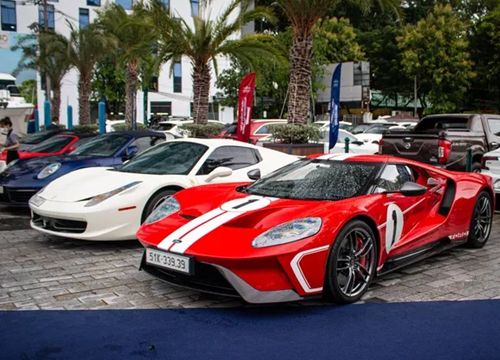 Chiêm ngưỡng dàn siêu xe hơn 150 tỷ đồng: Ford GT góp mặt, nhiều mẫu độc bản ở Việt Nam