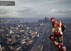 Iron Man sẽ như thế nào trong một tựa game thế giới mở bằng Unreal Engine 5