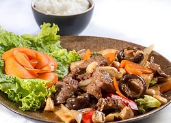 Ngon ngọt và đầy dinh dưỡng với nấm xào thịt bò