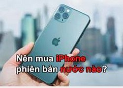 Mã iPhone B/A của nước nào?