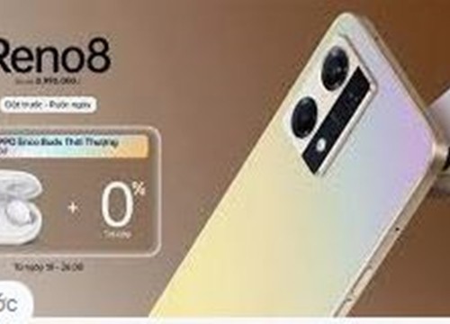 Oppo ra mắt loạt smartphone Reno8, giá từ 9 triệu đồng