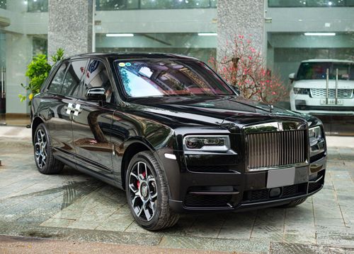 Rolls-Royce Cullinan Black Badge - 'Viên kim cương đen' hàng sưu tầm siêu lướt giá gần 40 tỷ đồng